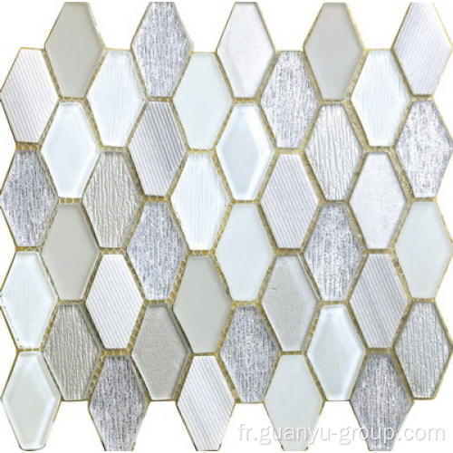 Mosaïque hexagonale élégante et gracieuse